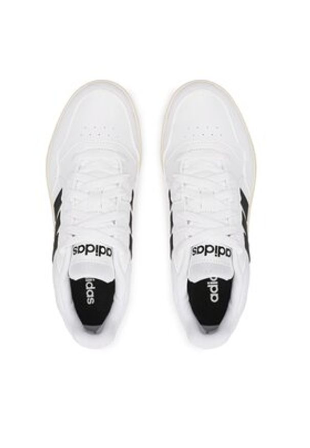 Adidas - adidas Sneakersy Hoops 3.0 Low Classic Vintage Shoes GY5434 Biały. Kolor: biały. Materiał: skóra