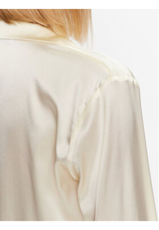 MVP Wardrobe Body MVPE3BO047.0SE0019 Żółty Relaxed Fit. Kolor: żółty. Materiał: jedwab