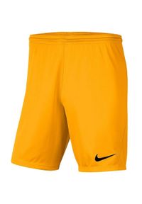 Spodenki piłkarskie męskie Nike Dry Park III treningowe szybkoschnące Dri Fit. Kolor: pomarańczowy. Technologia: Dri-Fit (Nike). Sport: piłka nożna #2