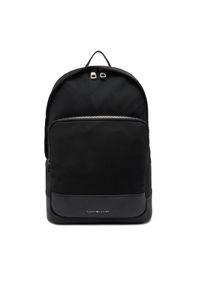 TOMMY HILFIGER - Tommy Hilfiger Plecak Th Business Nylon Backpack AM0AM13189 Czarny. Kolor: czarny. Materiał: materiał