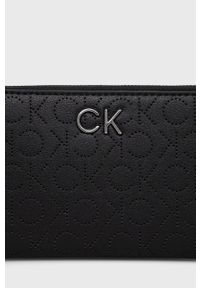 Calvin Klein portfel damski kolor czarny. Kolor: czarny #3