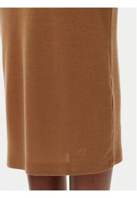 Calvin Klein Jeans Sukienka codzienna J20J225282 Brązowy Slim Fit. Okazja: na co dzień. Kolor: brązowy. Materiał: lyocell. Typ sukienki: proste. Styl: casual #3