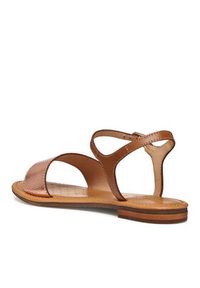 Geox Sandały D Sozy S D55LXJ 0N6KF CH85F Brązowy. Kolor: brązowy. Materiał: skóra #3