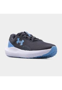 Buty Under Armour Surge 4 3027000-108 szare. Kolor: szary. Materiał: tkanina, materiał. Szerokość cholewki: normalna. Sport: bieganie, fitness #4