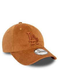 New Era Czapka z daszkiem Cord 3930 La Dodgers 60435065 Brązowy. Kolor: brązowy. Materiał: materiał