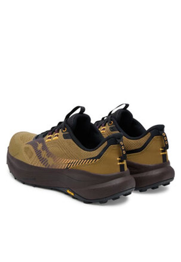 Saucony Buty do biegania Xodus Ultra 4 S21032 Brązowy. Kolor: brązowy. Materiał: materiał