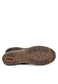 Rieker Trzewiki Z0102-00 Czarny. Kolor: czarny. Materiał: materiał #6