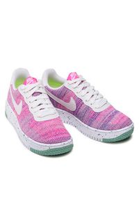 Nike Sneakersy Af1 Crater Flyyknit DC7273 500 Różowy. Kolor: różowy. Materiał: materiał #7