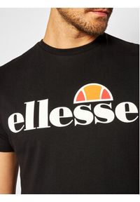 Ellesse T-Shirt Albany Tee SGS03237 Czarny Regular Fit. Kolor: czarny. Materiał: bawełna