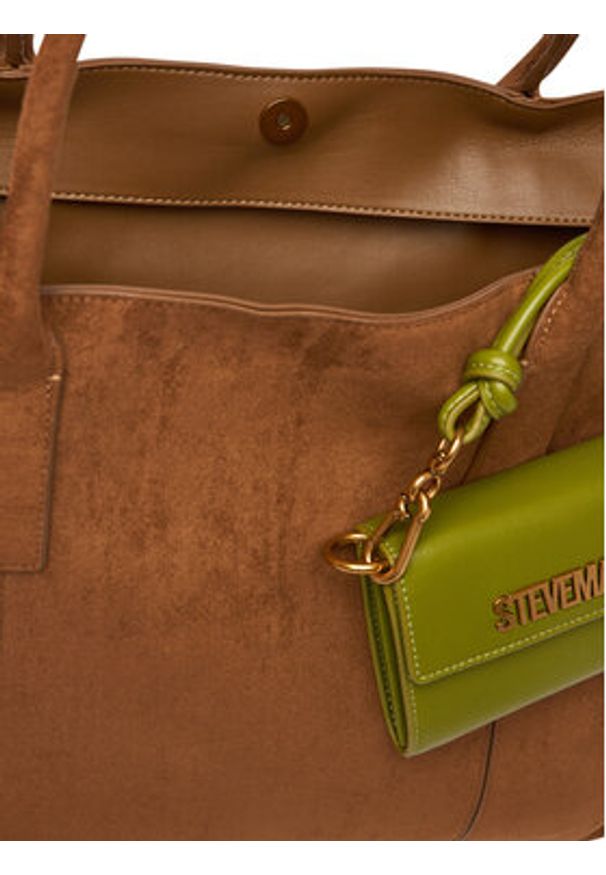 Steve Madden Torebka Bantonia 13002291 Brązowy. Kolor: brązowy. Materiał: skórzane