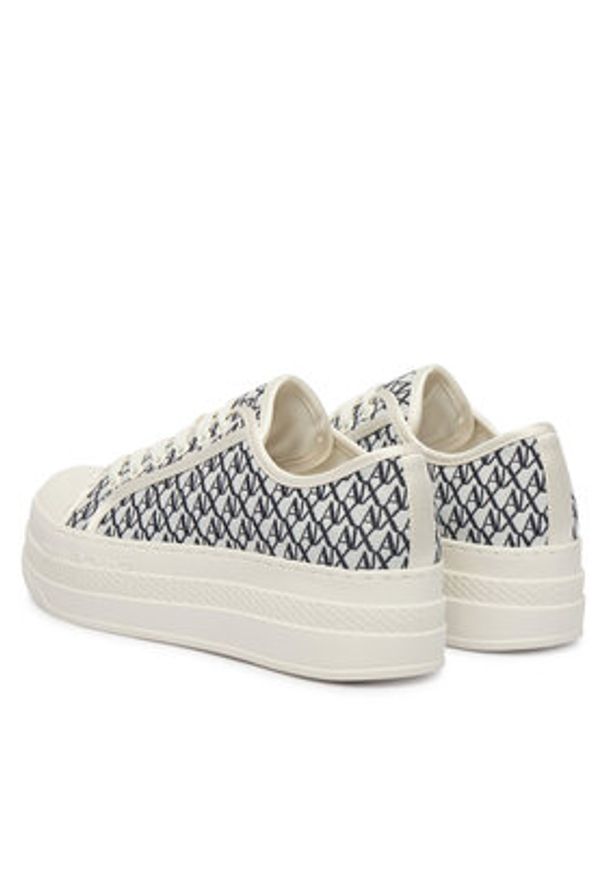 Armani Exchange Sneakersy XW002786 AF23055 MZ266 Biały. Kolor: biały. Materiał: materiał