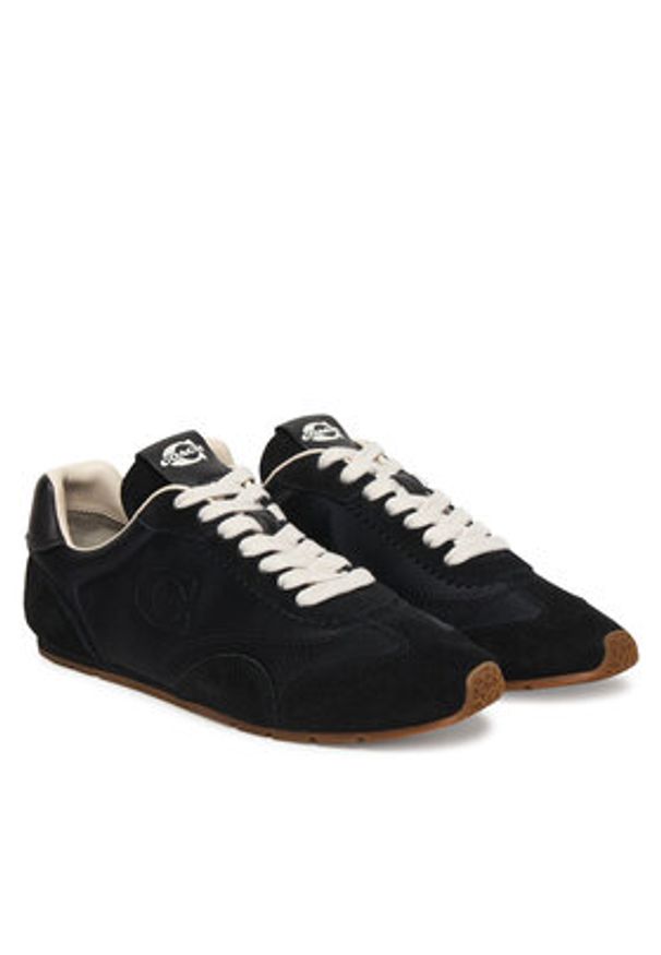 Coach Sneakersy CCI48 Czarny. Kolor: czarny. Materiał: skóra, zamsz