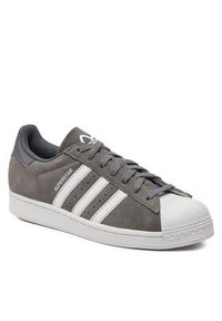 Adidas - adidas Sneakersy Superstar IF3645 Szary. Kolor: szary. Materiał: zamsz, skóra. Model: Adidas Superstar #5