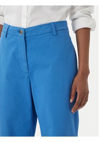 TOMMY HILFIGER - Tommy Hilfiger Chinosy WW0WW49647 Niebieski Slim Fit. Kolor: niebieski. Materiał: bawełna #5