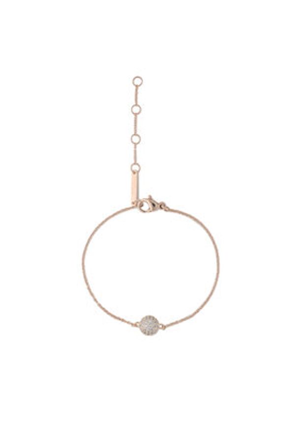 Daniel Wellington Bransoletka Pavé DW00400626 Różowe złocenie. Materiał: metalowe. Kolor: różowy