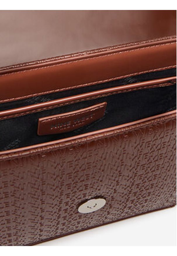 Nine West Torebka CEO-HAMPSHIRE-I-LDA8176 Brązowy. Kolor: brązowy