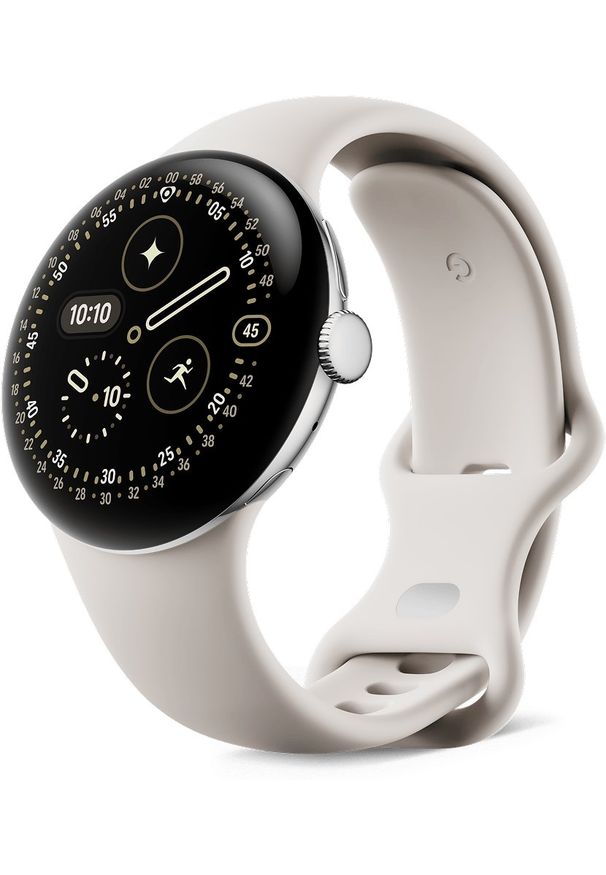 GOOGLE - Smartwatch Google Pixel Watch 4 41MM LTE Silver/Porcelain. Rodzaj zegarka: smartwatch