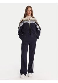 Lacoste Bluza SF5247 Granatowy Relaxed Fit. Kolor: niebieski. Materiał: bawełna #4