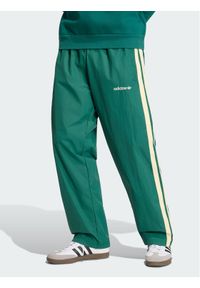 Adidas - adidas Spodnie dresowe 164818 Zielony Loose Fit. Kolor: zielony. Materiał: dresówka #1