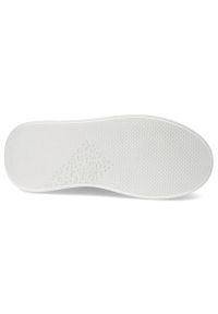 DAMISS - Białe Sneakersy Damiss Damskie Obuwie Ze Skóry Naturalnej. Kolor: biały. Materiał: skóra #5