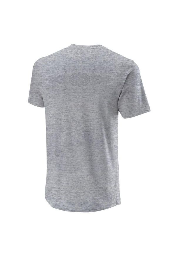 Koszulka treningowa męska Wilson Ace Ace Baby Tech Tee. Kolor: szary