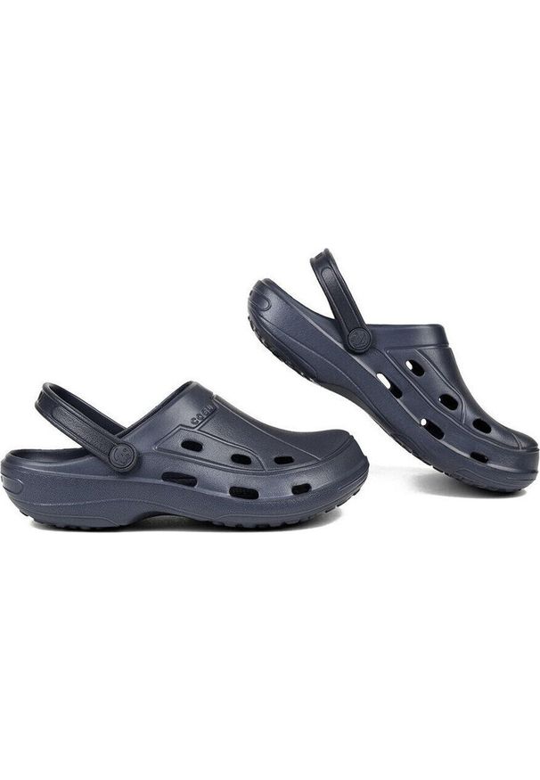 klapki damskie Coqui Tina. Kolor: niebieski. Styl: sportowy