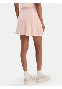 Guess Spódnica mini V6RD07 Z4652 Różowy Regular Fit. Kolor: różowy. Materiał: wiskoza, syntetyk #4