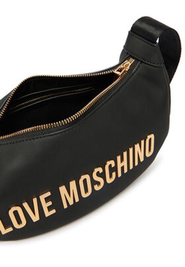 Love Moschino - LOVE MOSCHINO Torebka JC4245PP0OKD0000 Czarny. Kolor: czarny. Materiał: skórzane