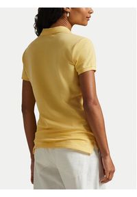 Polo Ralph Lauren Polo 211870245030 Żółty Slim Fit. Typ kołnierza: polo. Kolor: żółty. Materiał: bawełna #6