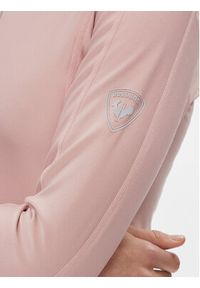 Rossignol Bluza techniczna Classique 1/2 Zip RLLWL11 Różowy Slim Fit. Kolor: różowy. Materiał: syntetyk