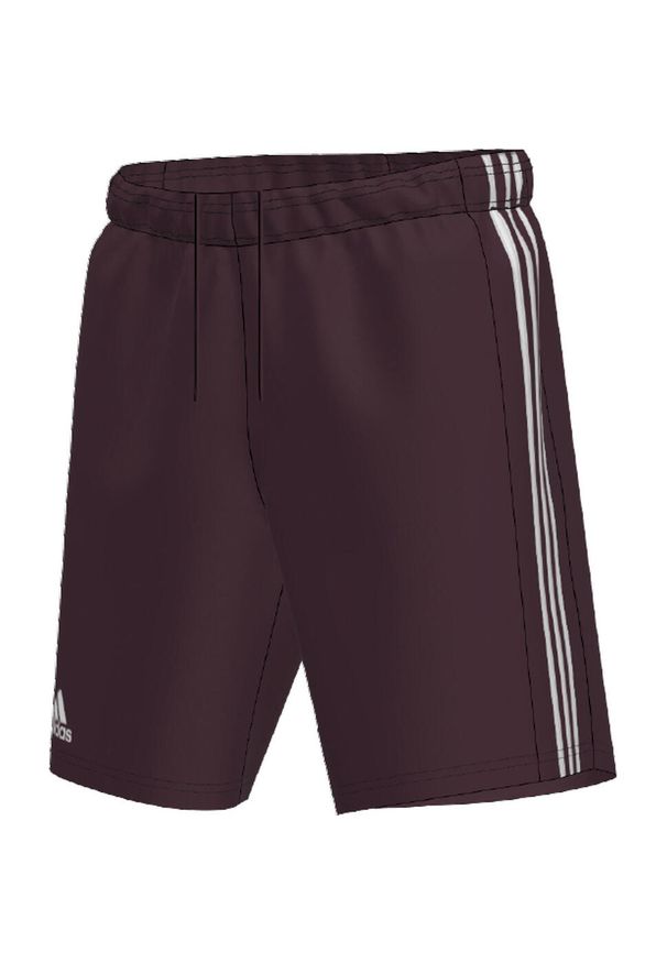 Adidas - Spodenki piłkarskie dla dzieci adidas Squadra 21 Short. Kolor: biały, czerwony, wielokolorowy, brązowy