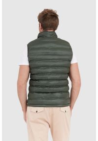 Blauer USA - BLAUER Zielony puchowy bezrękawnik męski logan, Rozmiar 3XL. Kolor: zielony. Materiał: puch. Długość rękawa: bez rękawów #4