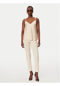 Rinascimento Spodnie materiałowe CFC0127865003 Beżowy Slim Fit. Kolor: beżowy. Materiał: syntetyk #4