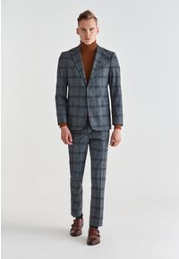 Pako Lorente - PAKO LORENTE – Spodnie męskie garniturowe P21WF-6G-071-S. Materiał: poliester, wełna, elastan. Długość: długie. Styl: elegancki #8