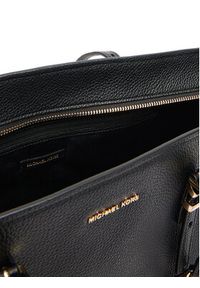MICHAEL Michael Kors Torebka Quinn 30T5GQNT9L Czarny. Kolor: czarny. Materiał: skórzane #4