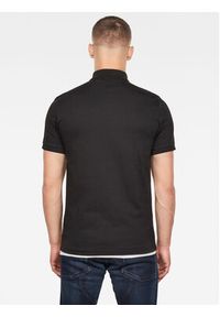 G-Star RAW - G-Star Raw Polo D11595-5864-6484 Granatowy Regular Fit. Typ kołnierza: polo. Kolor: niebieski. Materiał: bawełna