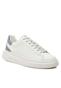 Guess Sneakersy Elba FMPVIB SUE12 Biały. Kolor: biały. Materiał: skóra