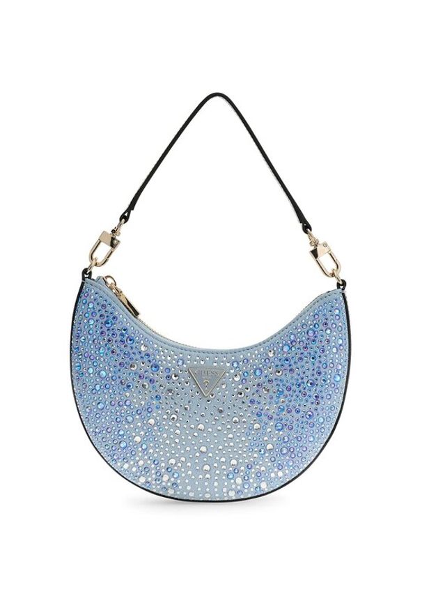 Guess Torebka Tasmin Mini HWEG99 31720 Niebieski. Kolor: niebieski