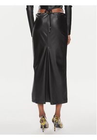 Versace Jeans Couture Spódnica midi 76HAE800 Czarny Slim Fit. Kolor: czarny. Materiał: syntetyk #5