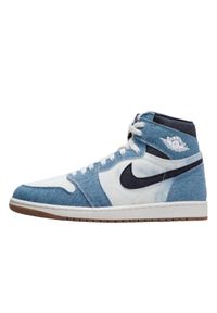 Buty do chodzenia dla dorosłych Air Jordan 1 High OG Denim Obsidian. Kolor: niebieski. Materiał: denim. Sport: turystyka piesza #1