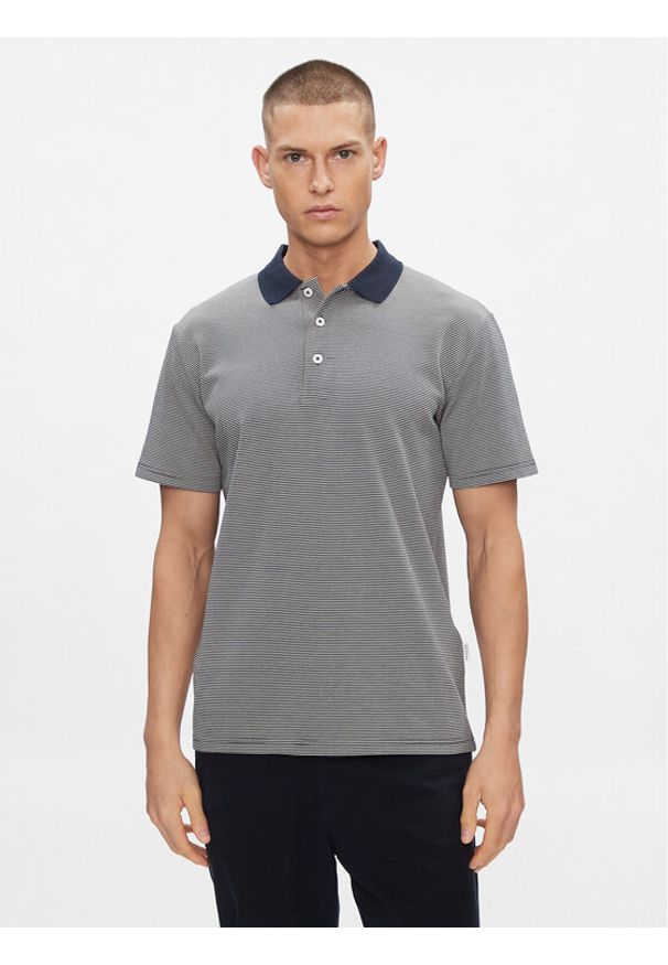 Selected Homme Polo 16088538 Niebieski Regular Fit. Typ kołnierza: polo. Kolor: niebieski