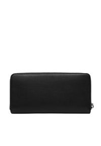 Calvin Klein Portfel Webbing Strap Long Zip Around LV04F1174G Czarny. Kolor: czarny. Materiał: skóra #3