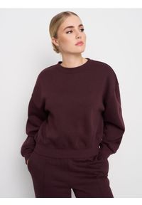 Sinsay - Bluza ze ściągaczami - czerwony. Kolor: czerwony