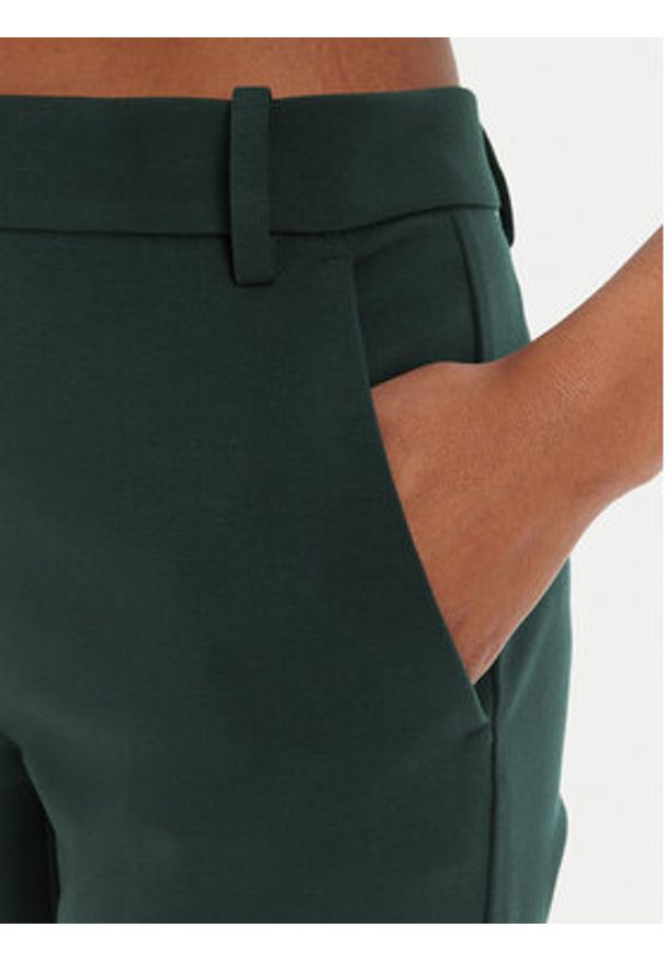 Pinko - PINKO Spodnie materiałowe Bello 100155 A24D Zielony Regular Fit. Kolor: zielony. Materiał: wiskoza