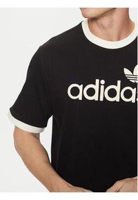 Adidas - adidas T-Shirt Simple JC8372 Czarny Regular Fit. Kolor: czarny. Materiał: bawełna #4