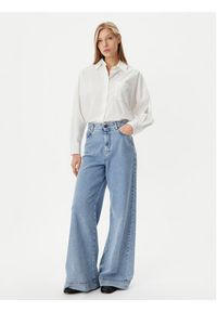 Weekend Max Mara Jeansy Vega 2515181061 Niebieski Wide Leg. Kolor: niebieski