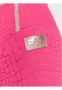 EA7 Emporio Armani Legginsy 3RTP51 TJKEZ 1417 Różowy Slim Fit. Kolor: różowy. Materiał: syntetyk #5