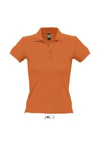 SOL'S - Polo Sol's People. Typ kołnierza: polo. Kolor: pomarańczowy #1
