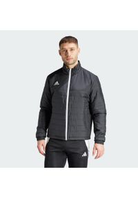 Adidas - Entrada Light Jacket. Kolor: biały, czarny, wielokolorowy. Materiał: materiał. Sport: piłka nożna #1