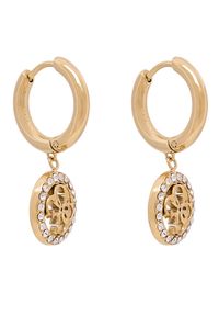 Guess Kolczyki JUBE02 135JW Złoty. Materiał: ze stali, ze stali nierdzewnej. Kolor: złoty #1